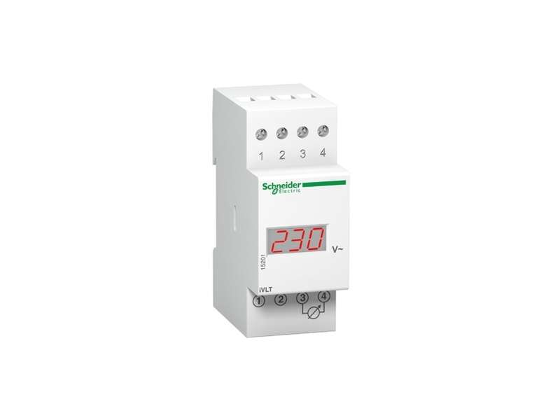 Schneider Electric Modularni digitalni voltmetar iVLT - 230V - 0..600V;15201