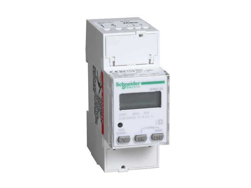 Schneider Electric Modularni monofazni multimetar iEM2135 - 230V - 63A sa komunikacijom M-Bus - MID