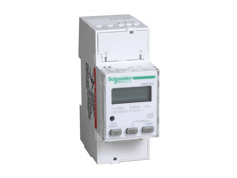 Schneider Electric Modularni monofazni multimetar iEM2150 - 230V - 63A sa komunikacijom Modbus