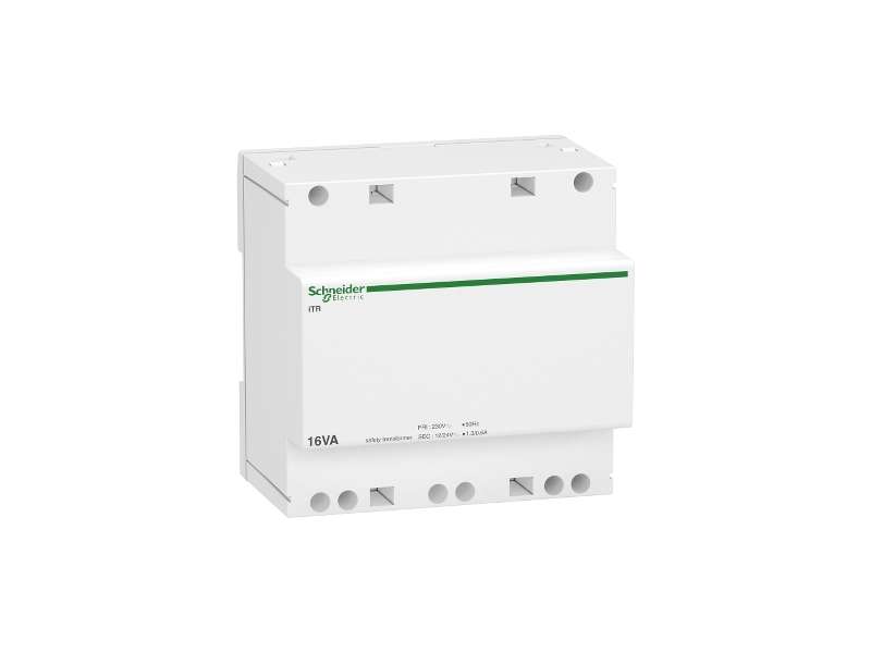Schneider Electric Modularni sigurnosni transformator iTR - 230 V 50..60 Hz - izlaz 12..24 V - 16VA; A9A15218