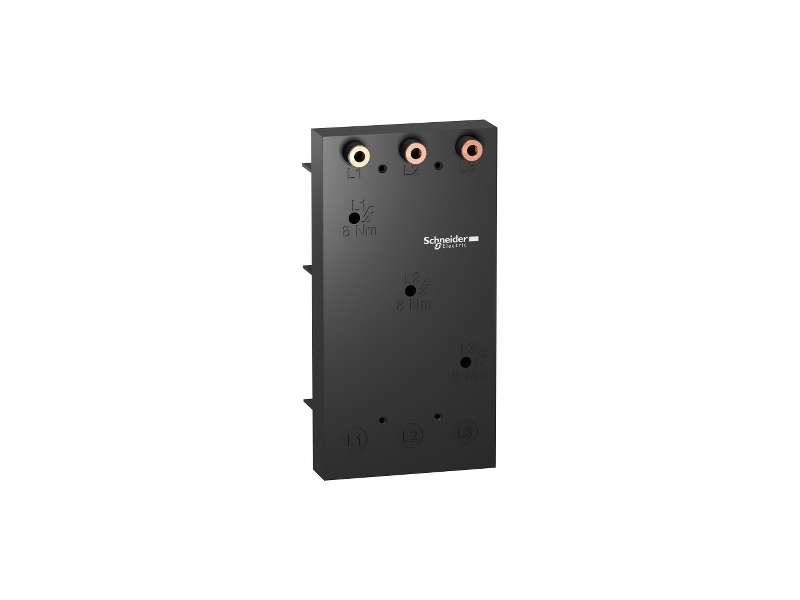 Schneider Electric Montažna ploča LA9Z 1x4P 80 do 250A - 139x251x63mm za NSX100...250;LV429373