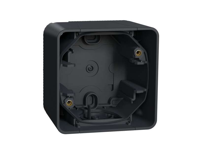 Schneider Electric Mureva Styl - nadgradna kutija - jednostruka - siva;MUR37911