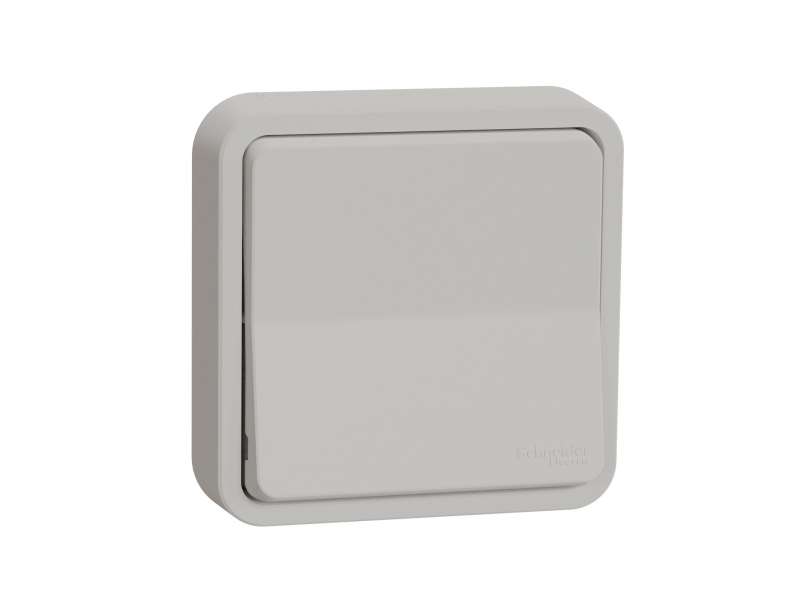 Schneider Electric Mureva Styl - naizmenični prekidač sa kukicama - ugradni - beli;MUR39721