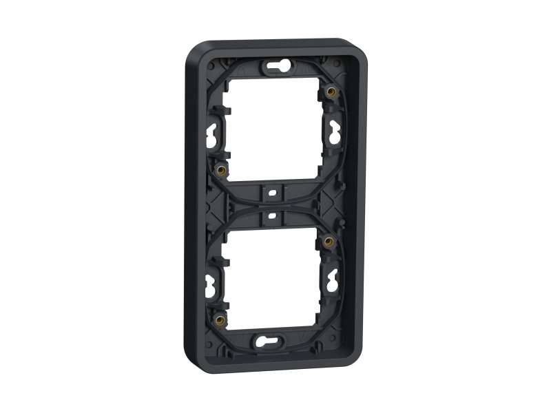 Schneider Electric Mureva Styl - noseći ram - dvostruki - vertikalni - sivi;MUR34151
