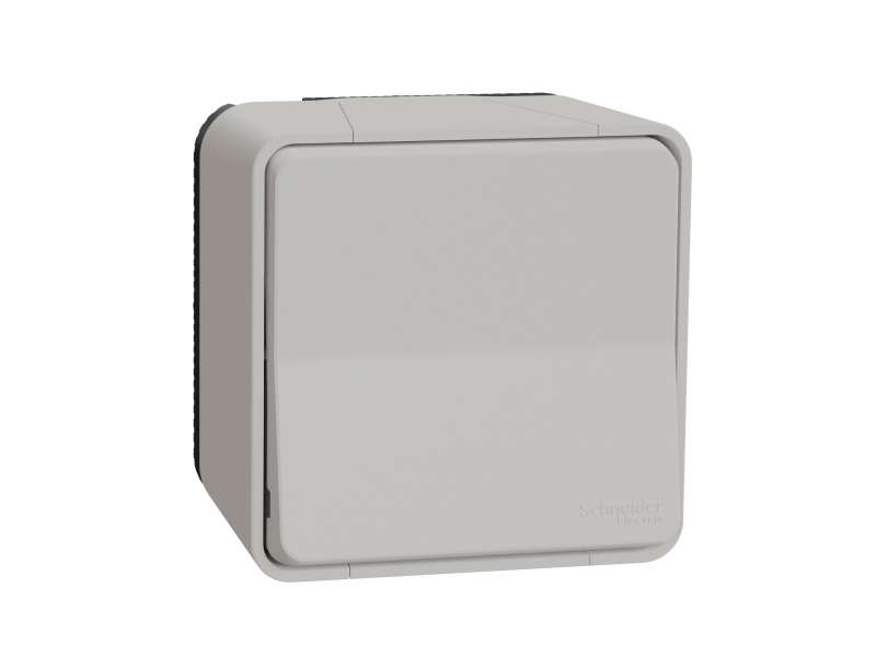 Schneider Electric Mureva Styl - taster - nadgradni - beli;MUR39026