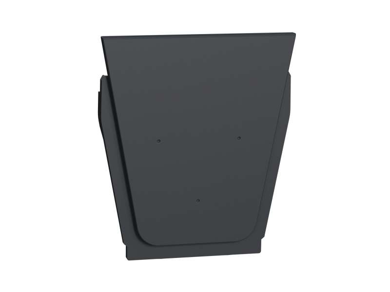 Schneider Electric Mureva Styl - uvodnik za kablove - 3 otvora - sivi;MUR35007