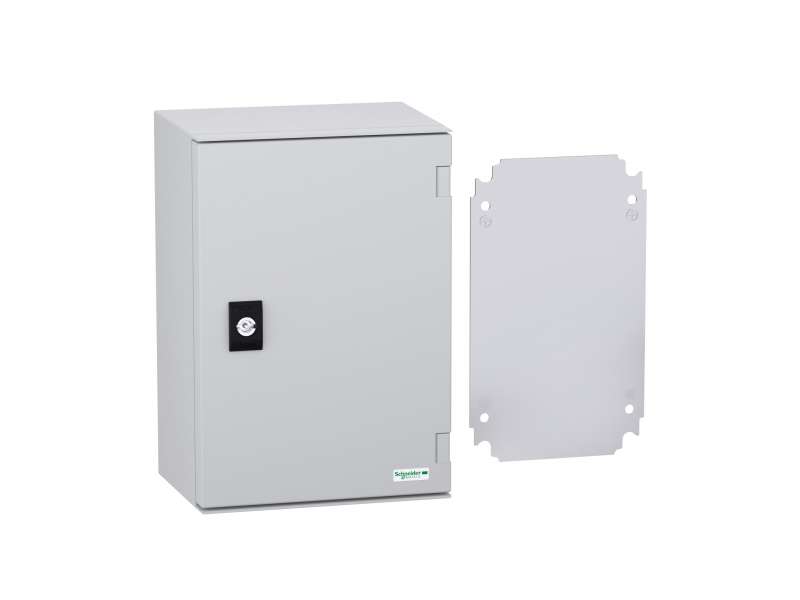Schneider Electric Nadzidni orman ABS/PC monoblok IP66 V310xŠ215xD160mm+metalna montažna ploča;NSYPLM32PG