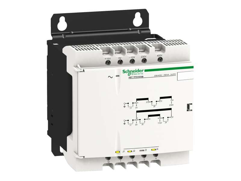 Schneider Electric Naponski transformator - 230..400 V - 2 x 24 V - 320 VA;ABT7PDU032B