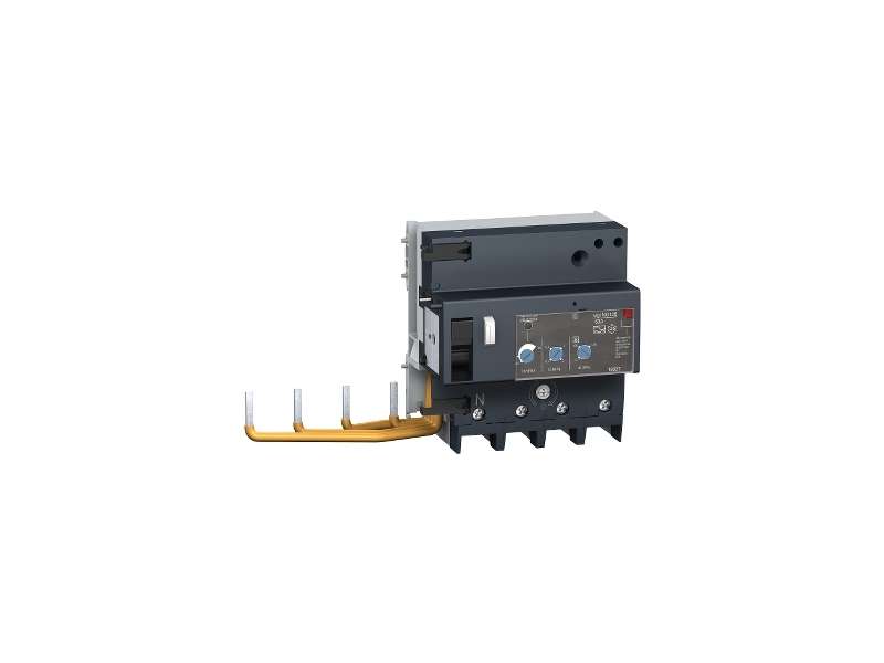 Schneider Electric NG125 - earth leakage add-on block - Vigi NG125 - 4P - 63A - 300mA;19054