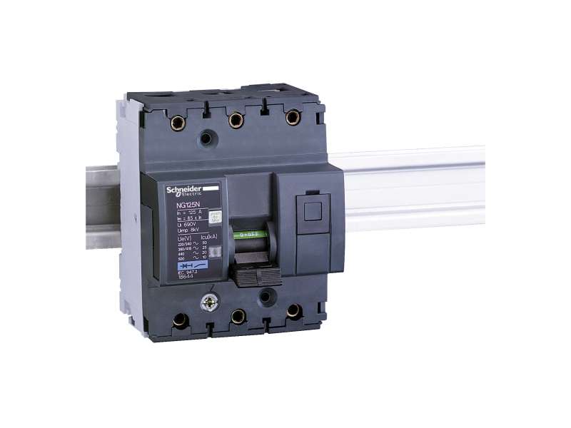 Schneider Electric NG125 - prekidač - NG125N - 3P - 125A - C kriva; 18644