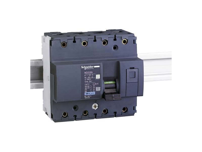 Schneider Electric NG125 - prekidač - NG125N - 3P + N - 100A - C kriva; 18647