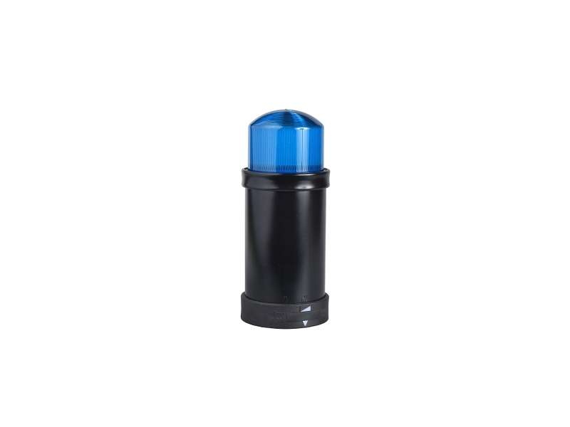 Schneider Electric Ø 70 mm svetleća jedinica - trepćuća - plava - IP65 - 24 V;XVBC6B6
