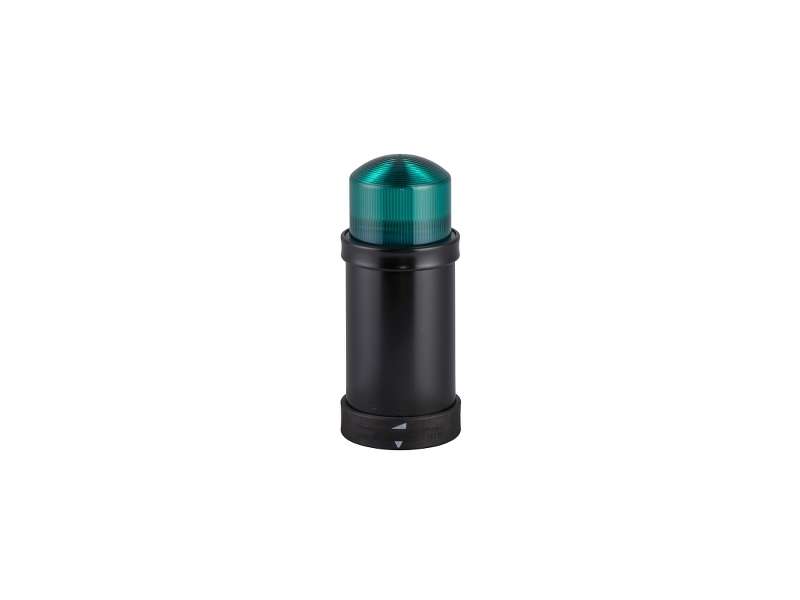 Schneider Electric Ø 70 mm svetleća jedinica - trepćuća - zelena - IP65 - 24 V;XVBC6B3