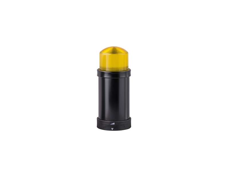 Schneider Electric Ø 70 mm svetleća jedinica - trepćuća - žuta - IP65 - 230 V;XVBC6M8