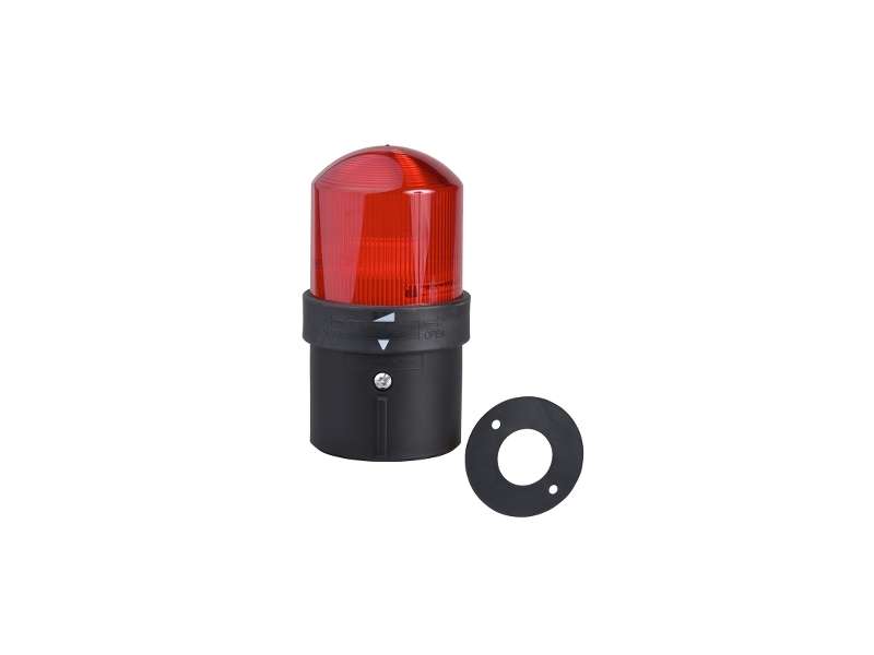 Schneider Electric Ø 70 mm svetlosna kolona - trepćuća - crvena - IP65 - 230 V;XVBL1M4