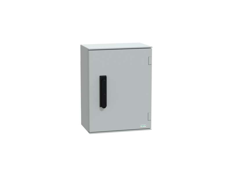 Schneider Electric Orman za montažu na zid poliest. IP66 V430xŠ330xD200mm zaključavanje u 3 tačke;NSYPLM43VG