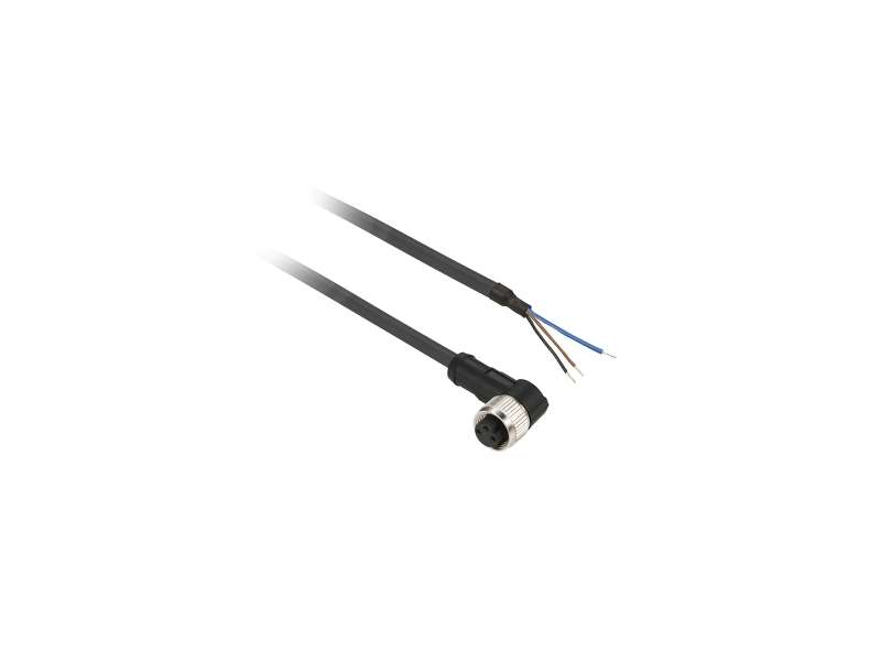 Schneider Electric Ožičen konektor XZ - ženski zglobni - Ø 8 mm - 3-pinski - kabl PUR 5m;XZCP0266L5