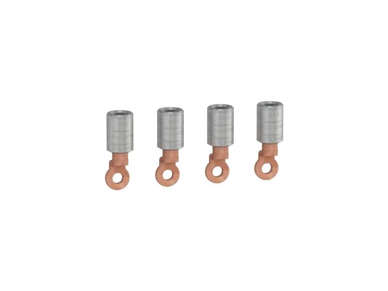 Schneider Electric Papučice za presovanje aluminijumskih kablova, Compact NSXm, kruti kabl od 120 mm², set od 4 dela;LV426977