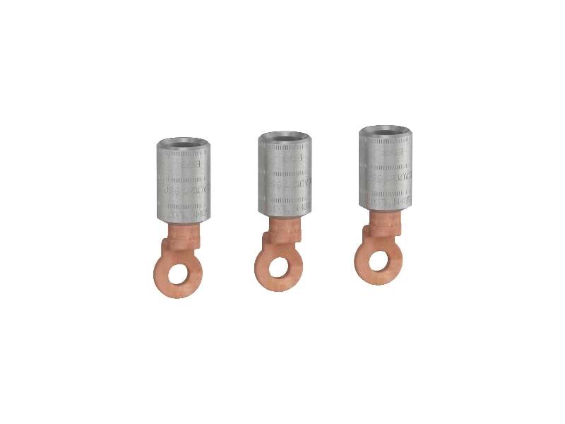 Schneider Electric Papučice za presovanje aluminijumskog kabla, Compact NSXm, kruti kabl od 120 mm², set od 3 dela;