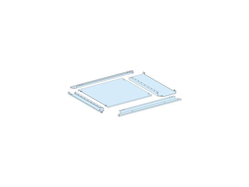 Schneider Electric Plain gland plate, PrismaSeT P, IP55, for enclosure W 650+150mm D 400mm; LVS08487