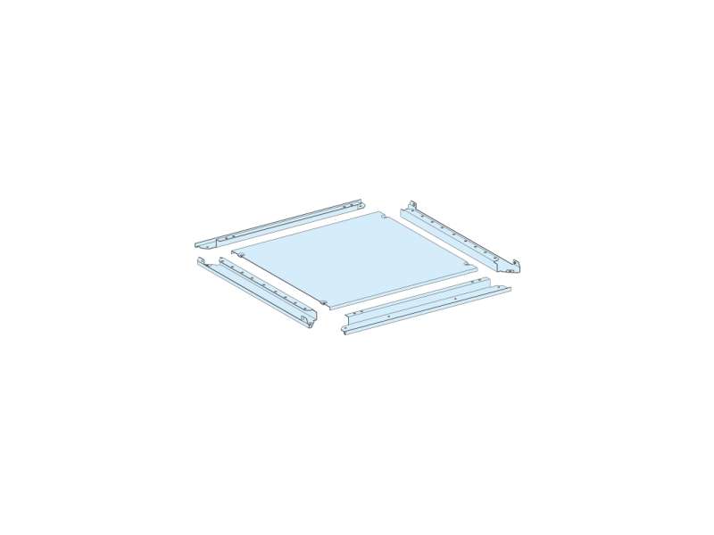 Schneider Electric Plain gland plate, PrismaSeT P, IP55, for enclosure W 650mm D 400mm; LVS08486
