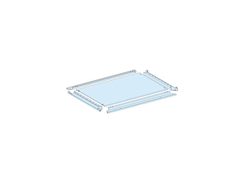 Schneider Electric Plain gland plate, PrismaSeT P, IP55, for enclosure W 650mm D 600mm; LVS08686