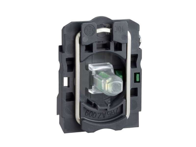 Schneider Electric Plavi svetlosni blok sa montažnim elementom - integrisani LED 24V 1NO;ZB5AW0B61