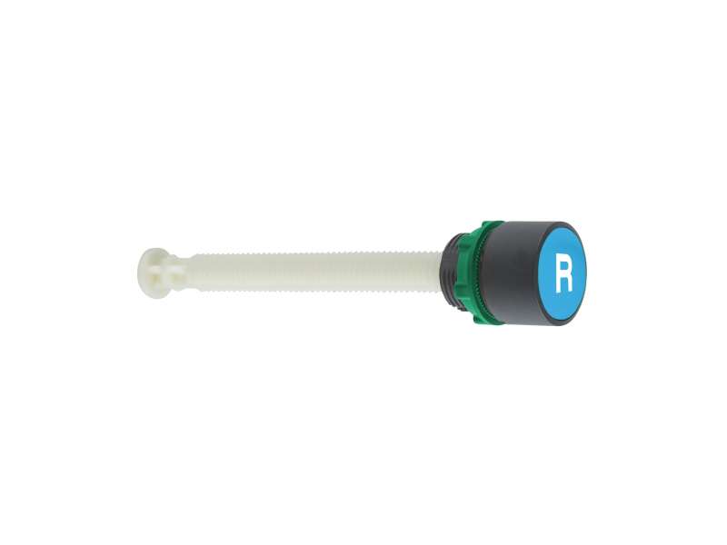 Schneider Electric Plavi udubljeni reset taster Ø22 označen ''R'' za udaljenost aktivacije 17..120 mm;XB5AA86102