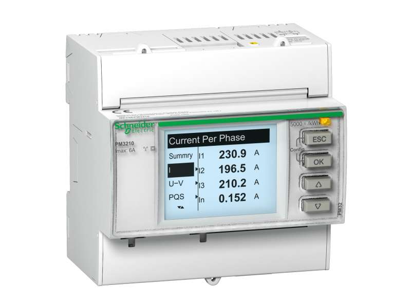Schneider Electric PM3210 multimetar - digitalni i impulsni izlaz
