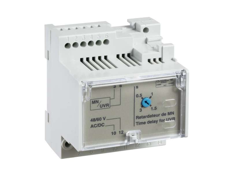 Schneider Electric Podesivi vremenski relej za naponski okidač MN - 100/130 V AC/DC