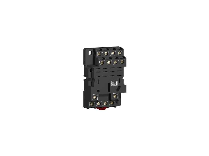 Schneider Electric Podnožje za RPZ - mešoviti kontakti - 16 A - < 250 V - vijčani - za relej RXM4..;RPZF4