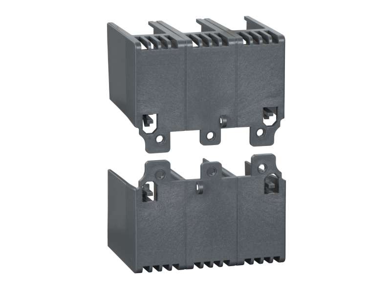 Schneider Electric Poklopci priključaka, EasyPact EZC100, EasyPact CVS100BS, 60 mm dubine, 3P, set od 2;EZATSHD3P