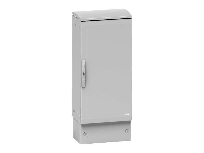 Schneider Electric Poliestersko ojačano podnožje za orm. PLA(T)104 prednji otvor IP44-IK10 RAL7035 ; NSYZA2104G