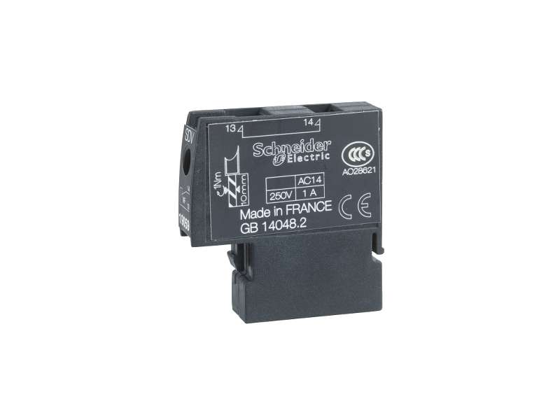 Schneider Electric Pomoćni kontakt - 1 SDV 1NC - za NG125 - 250 V - 2 A;19059