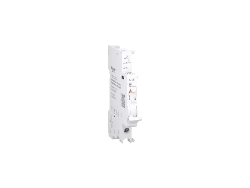 Schneider Electric Pomoćni kontakt, Acti9 A9N, SD, 1 C/O, 2mA-100mA, 24VAC-250VAC, 24VDC-220VDC, donji priključak; A9N26917