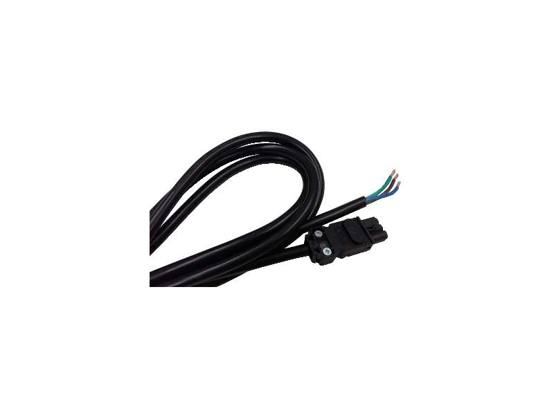 Schneider Electric Power cable 3m (118,11'') long for UL Multi-fixing LED lamps;NSYLAM3MUL