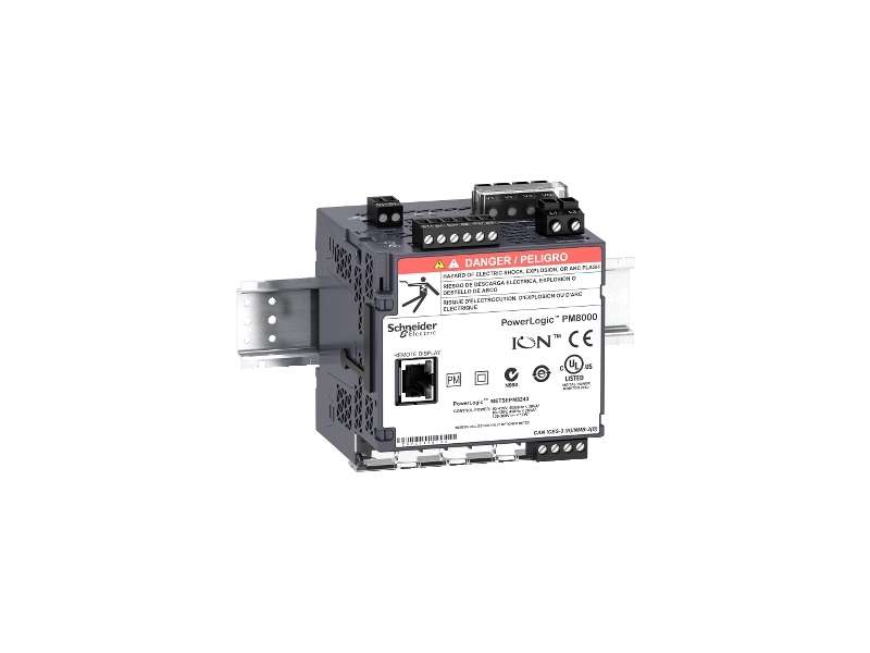 Schneider Electric PowerLogic PM8000 - PM8243 multimetar - montaža na DIN šinu;METSEPM8243