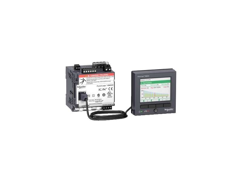 Schneider Electric PowerLogic PM8000 - PM8244 montaža na DIN šinu multimetar + udaljeni displej;METSEPM8244