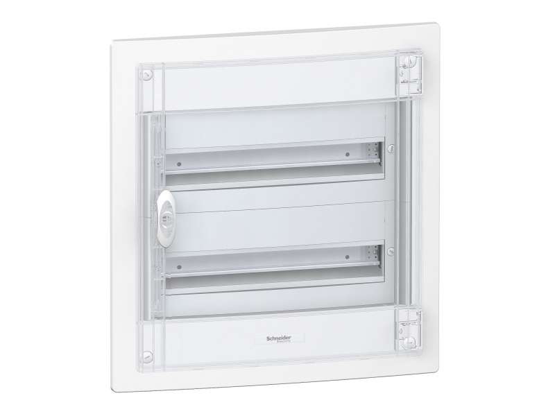 Schneider Electric Pragma ugradni orman - IP40 - 2 x 18 modula - providna vrata;PRA24218