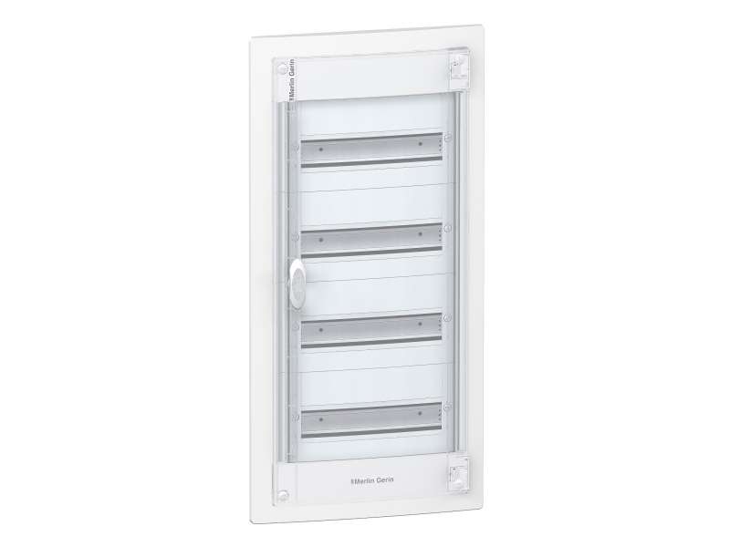 Schneider Electric Pragma ugradni orman - IP40 - 4 x 13 modula - providna vrata;PRA24413