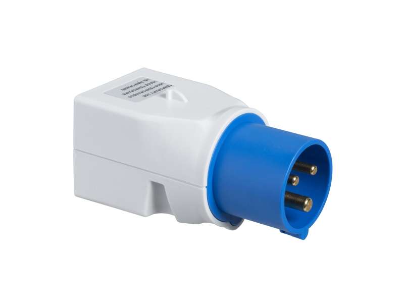 Schneider Electric PratiKa system adapter - 1 utičnica - šuko - 16 A - 2P+E - 220V 50/60Hz; PKZA203