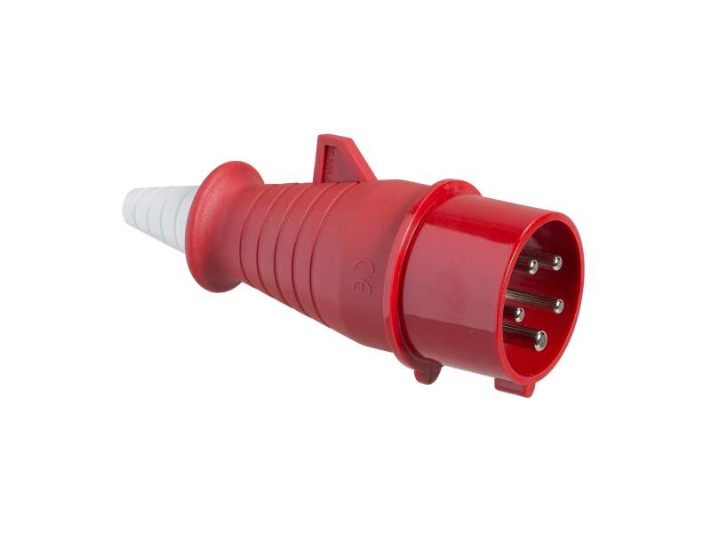 Schneider Electric PratiKa Wander utikač sa faznim invertorom - ravan - 16 A - 3P + N + E - 380...415 V AC - IP44; 83903