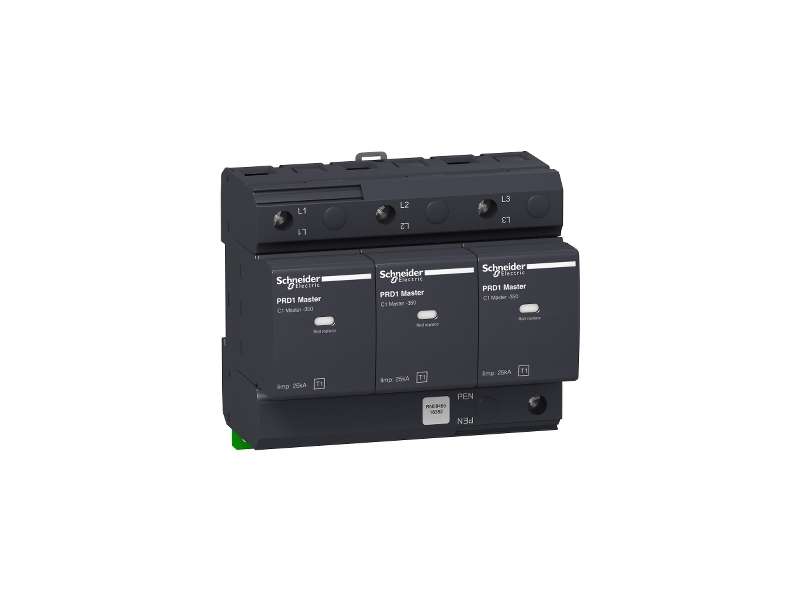 Schneider Electric PRD1 Master modularni odvnodnik prenapona - 3 pola - 350V - sa daljinskim transferom