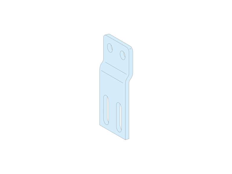 Schneider Electric Prefabrikovani priključak 1000A 5mm horizontalna sabirnica na Linergy LGY sabir.; LVS04634