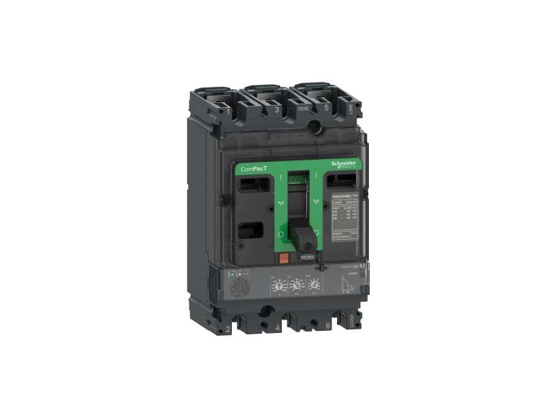 Schneider Electric Prekidač ComPacT NSX100B, 25 kA na 415 VAC, MicroLogic 2.2 zaštitna jedinica 40 A, 3P 3d;C10B32D040