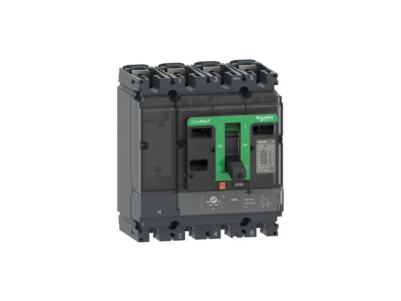 Schneider Electric Prekidač ComPacT NSX100R, 200 kA na 415 VAC, TMD zaštitna jedinica 40 A, 4P 4d;C10R4TM040