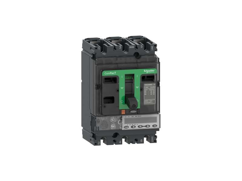 Schneider Electric Prekidač ComPacT NSX250HB2, 100 kA na 690 VAC, MicroLogic 5.2 E zaštitna jedinica 100 A, 3P 3d;C25W35E100