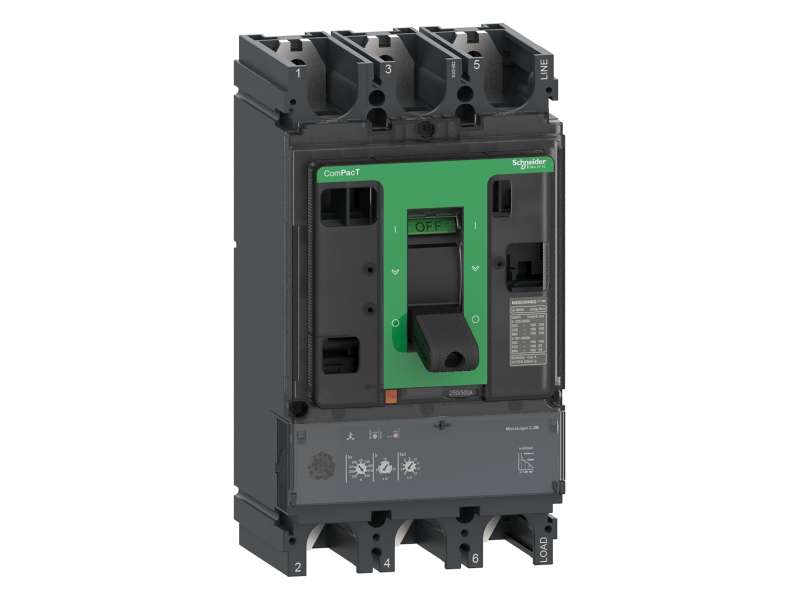 Schneider Electric Prekidač ComPacT NSX400F, 36 kA na 415 VAC, MicroLogic 2.3 zaštitna jedinica 400 A, 3P 3d;C40F32D400
