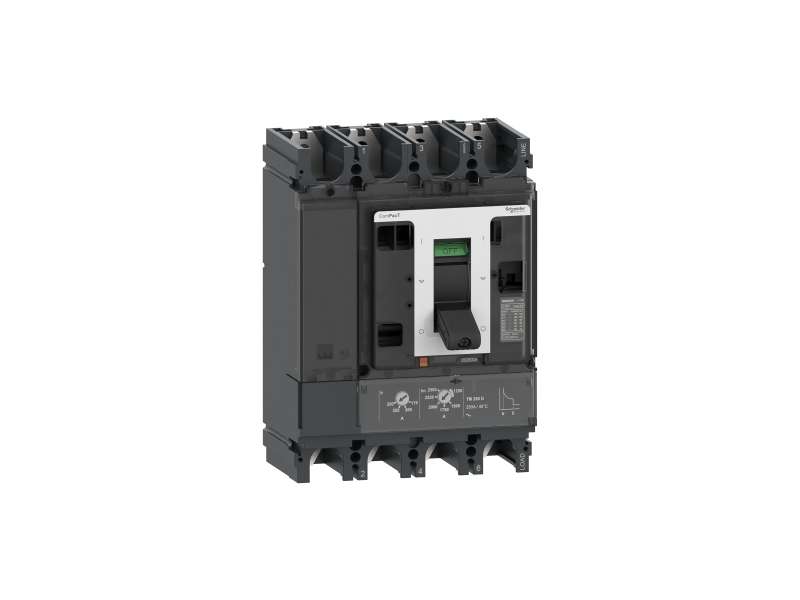 Schneider Electric Prekidač ComPacT NSX600S DC, 100 kA na 750 VDC, TM-DC zaštitna jedinica, 600 A struja, 3P;C63S3TM600D