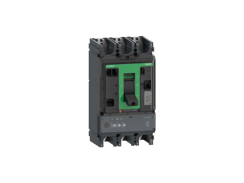 Schneider Electric Prekidač ComPacT NSX630R, 200 kA na 415 VAC, MicroLogic 2.3 zaštitna jedinica, 630 A, 3P 3d;C63R32D630